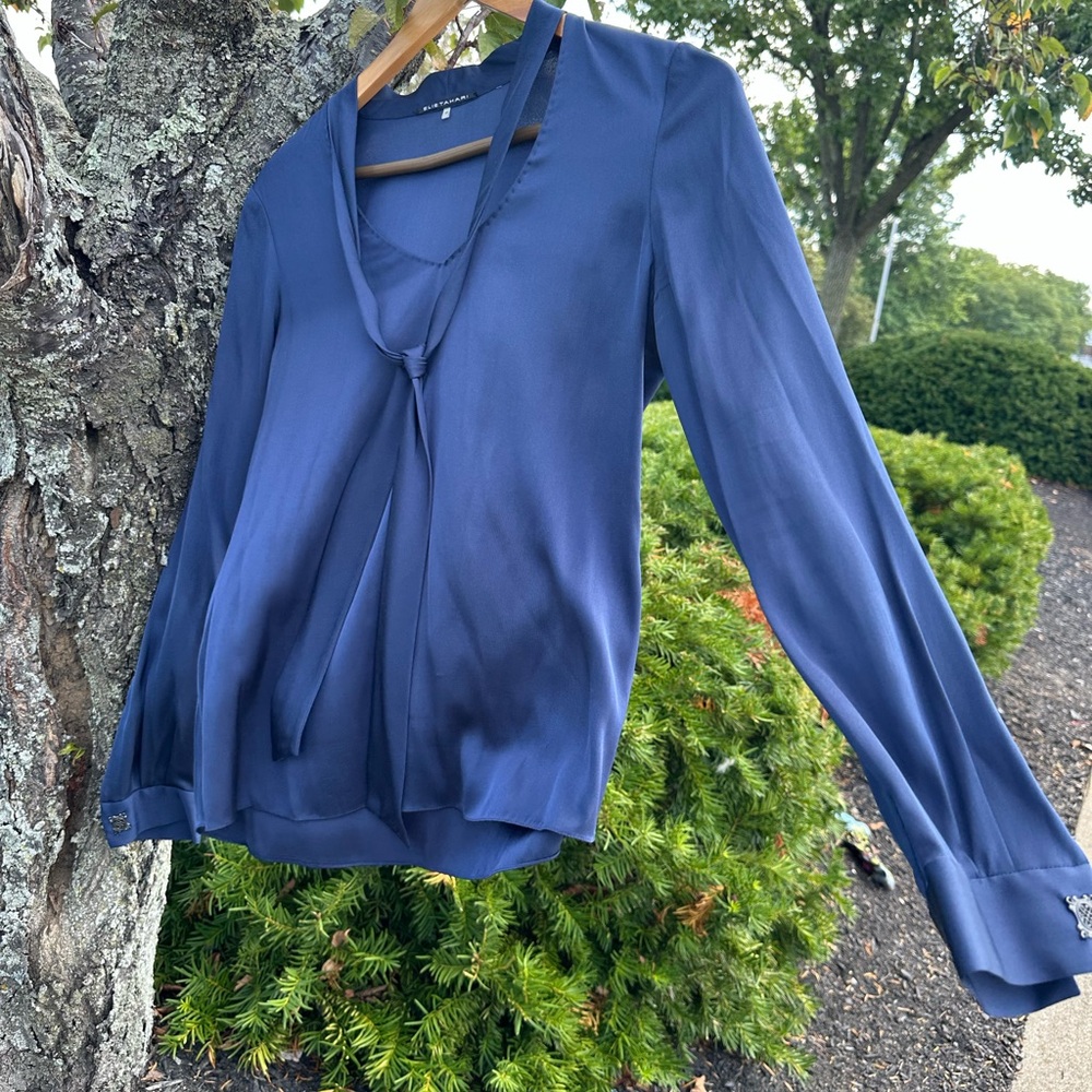 Tahari Blue Women's Blouse